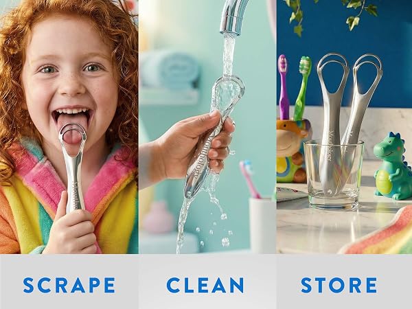 kid's tongue scraper