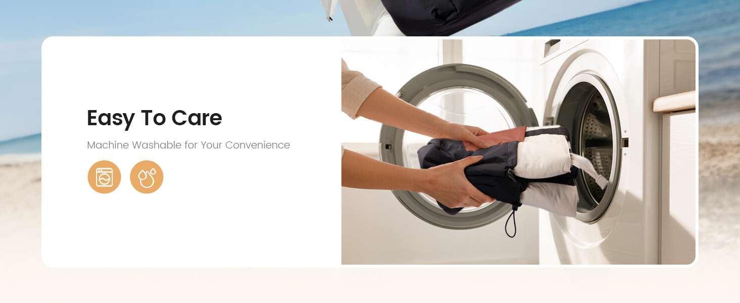 Puffy Yoga Mat Bag Machine washable