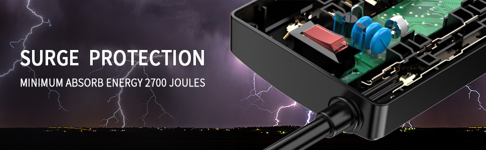 extension cord with multiple outlets