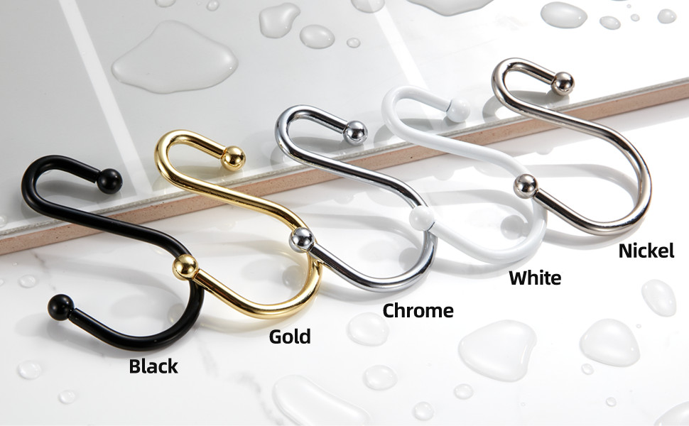 easy shower curtain rings