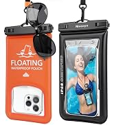 Niveaya Floating Waterproof Phone Pouch, IP68 Waterproof Phone Case with Lanyard for iPhone 17 16...