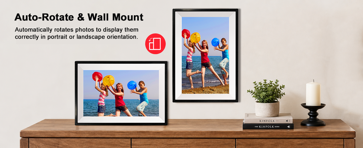Auto-Rotate &amp;amp; Wall Mount