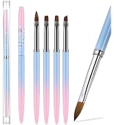 JASSINS Nail Clean Up Brushes,4PCS Gel Polish Nail Brushes Manicure Tools,For Nail Art Design Pen...