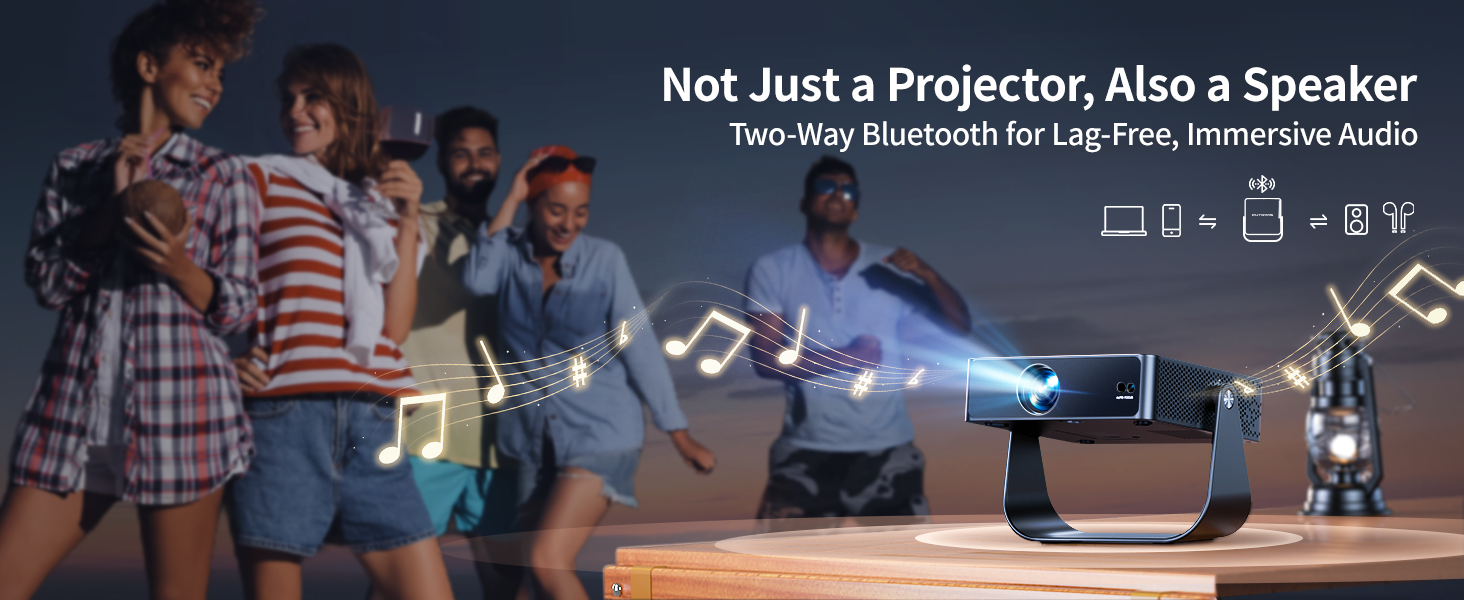 bluetooth projector