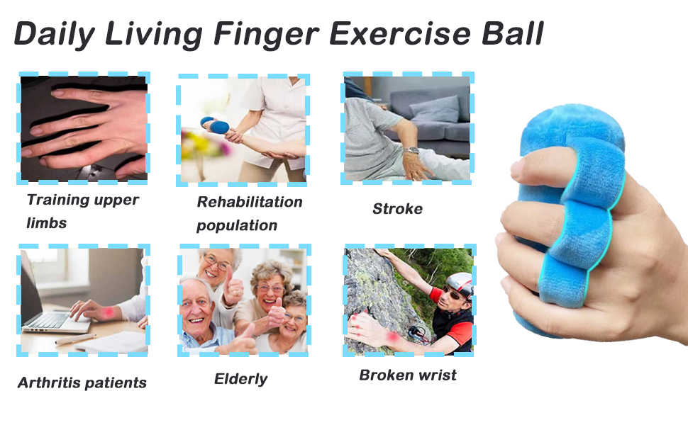 Daily Living Finger Exercise Ball