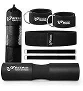 RitFit Barbell Squat Pad, Advanced Neck &amp; Shoulder Ergonomic Protective Pad Support for Squats, L...