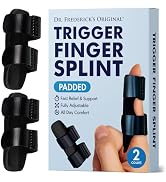 Dr. Frederick's Original Trigger Finger Splint - 2ct - Mallet Finger Splint - Finger Brace for Ar...