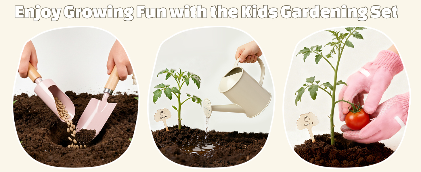 kids gardening set