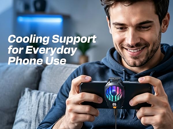 Clip-On Phone Cooler