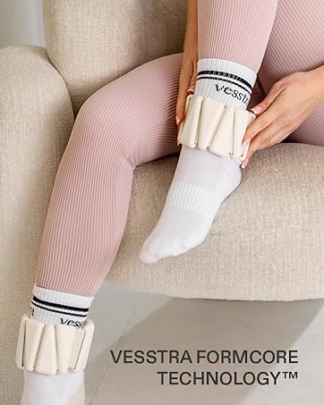 Pilates kit ankle weights for women, home workout equipment for training and toning comfortable fit