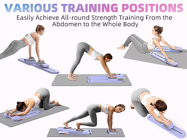 VARIOUS TRAINING POSITIONS