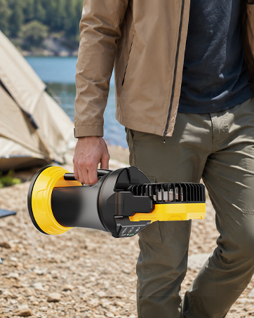 30000mAh Portable Misting Fan