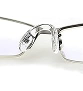 Eyeglasses Nose Pads,BEHLINE Glasses Bridge Strap/Saddle Bridge,Soft Silicone Anti-Slip Replaceme...