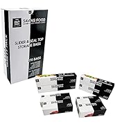 Slider &amp; Zip-Lock Food Storage Bags, Multi-Variety Pack, 2 Styles/ 4 Sizes, 270 Count (Includes 2...