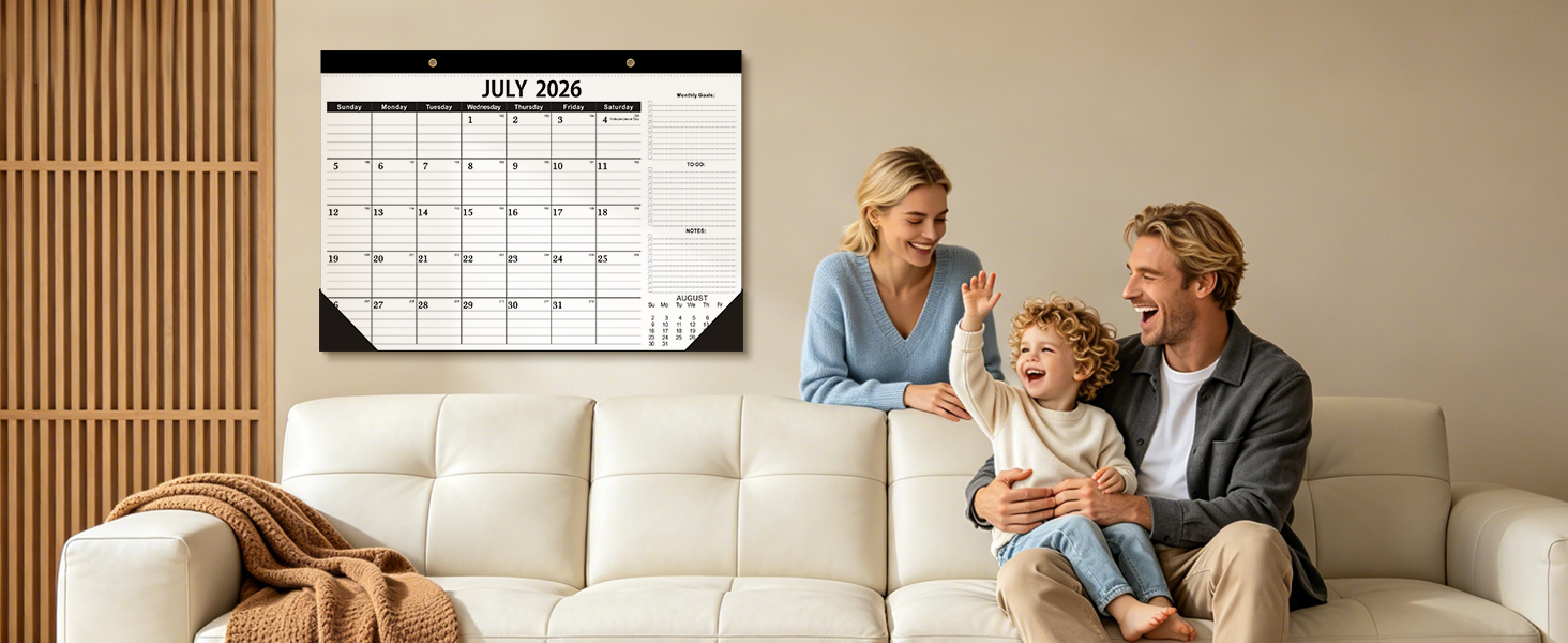 desk calendar 2026-2027