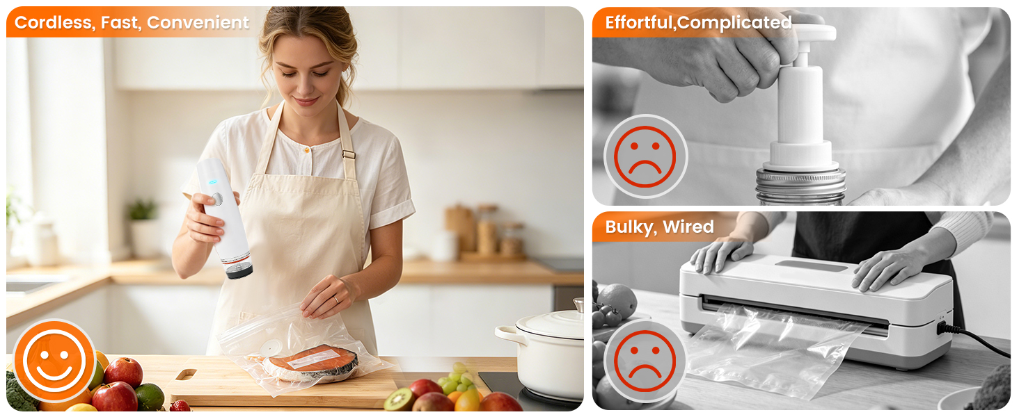 MZROT Handheld Food Sealer