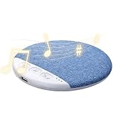 Ultra-Thin Bluetooth Pillow Speaker,Mini Portable Under Pillow Speaker with White Noise Timer Wir...
