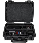 KIWIFOTOS Waterproof Hard Case for DJI Osmo Action 5 Pro/Action 4 3 Adventure Combo Accessories S...