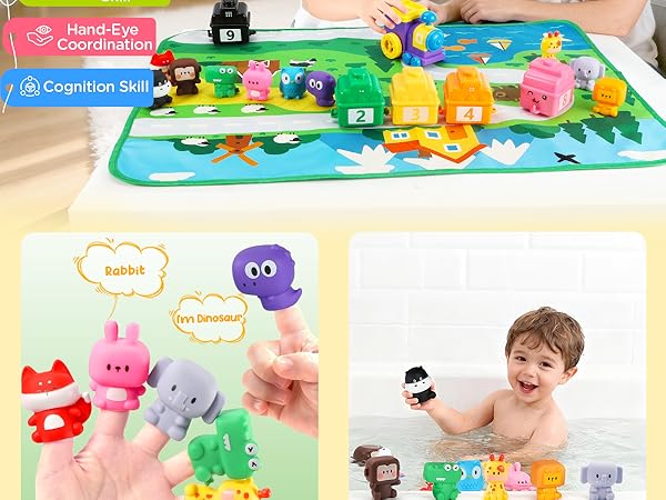 Montessori Learning Toys for 1 2 3 Years Old Boy Girl Toddler