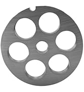 #12 Stainless Steel Meat Grinder Plate Discs Blades Compatible with FGA Food Chopper and Hobart, ...