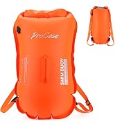 ProCase Swim Buoy Backpack, 35L Swimming Bubble Safety Float Waterproof Dry Bag with Shoulder/Wai...