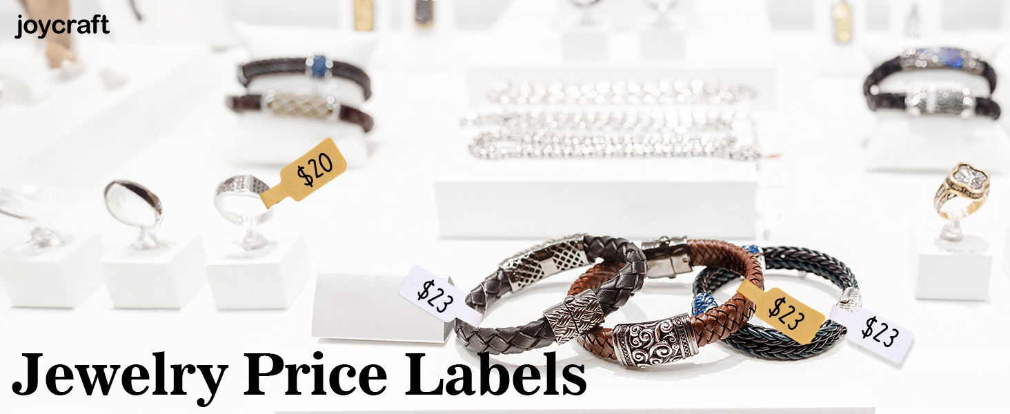 jewelry price labels