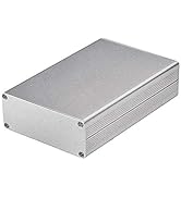 Eightwood Aluminum Box Electronic Amplifier Project Enclosure PCB Circuit Board DIY Case, 4.32 x ...
