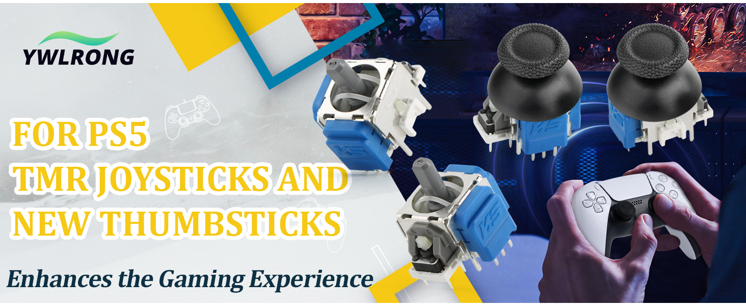 TMR Electromagnetic Joysticks for PS5