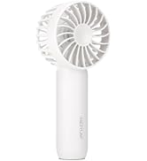 Nezylaf Mini Handheld Fan,Portable Fan Rechargeable with 3 Speeds,Travel Essential Summer Accesso...