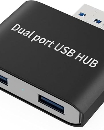 USB Hub,USB Splitter 1 in 2 Out Adapter