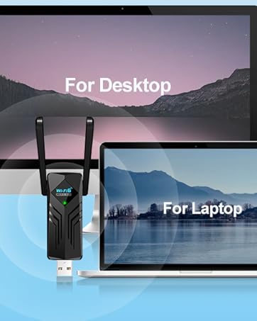  PC with Bluetooth Dual 3Dbi Antenna 5G/2.4G WiFi