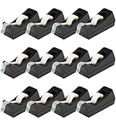 MJUNM Desktop Tape Dispenser Non Skid Base Tape Dispensers 12 Rolls Invisible Tape with Dispenser...
