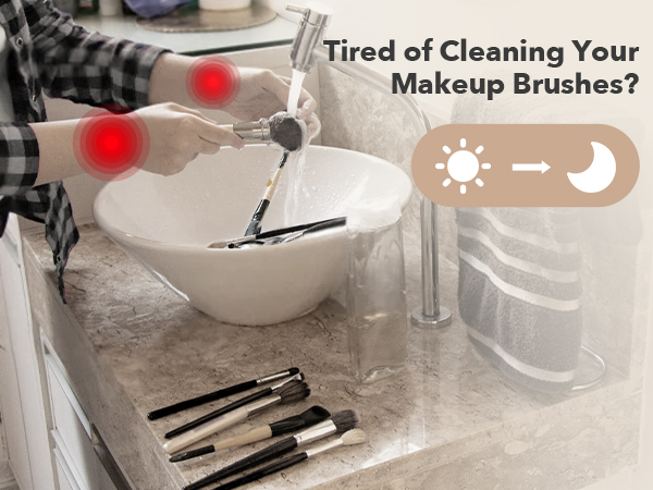 Why you need electric makeup brush cleaner machine? Tired of cleaning your makeup brushes by hands.