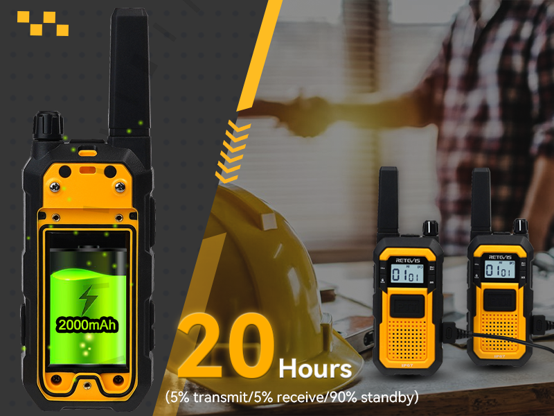 rechargable walkie talkies