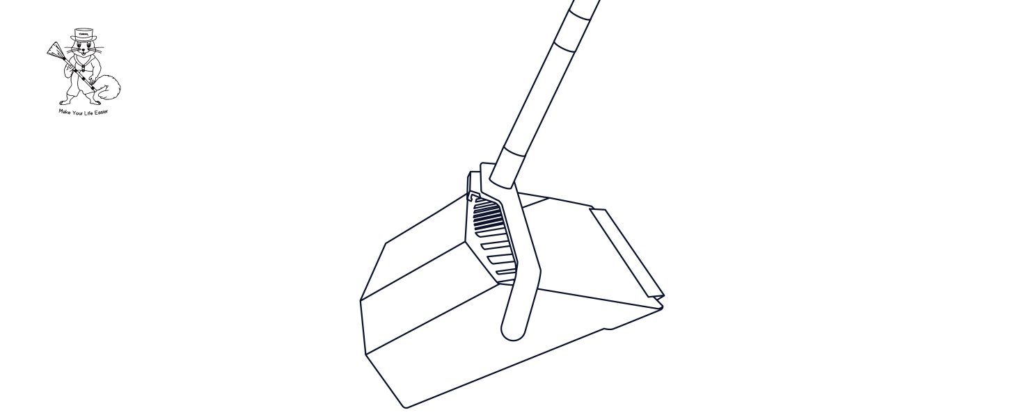 upright dustpan