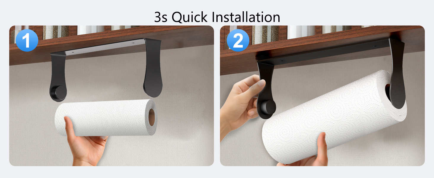 Paper Towel Holder Under Cabinet