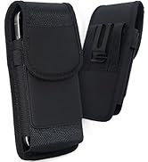 URDIKKG Phone Holster Pouch Compatible with iPhone SE 2020/2022, 8, 7, 6, 13/12 Mini, Galaxy S10E...