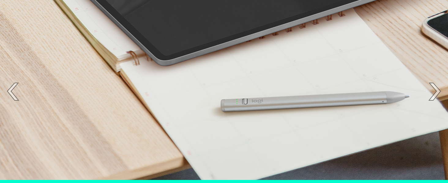 zoom of logitech crayon digital pencil for ipad