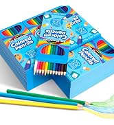 V-Opitos 288 Count Colored Pencils for Kids, 24 Pack Bulk Colored Pencils in 12 Colors, Pre-sharp...