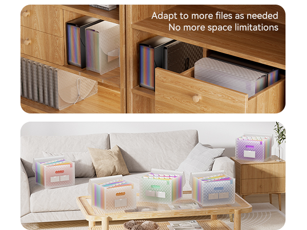 ThinkTex Accordion File Organizer