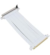 XUMIUZIY PCIE 5.0 Riser Cable, GPU Riser Cable PCIE 5.0 X16 Graphics Card Extension Cable, 128Gbp...