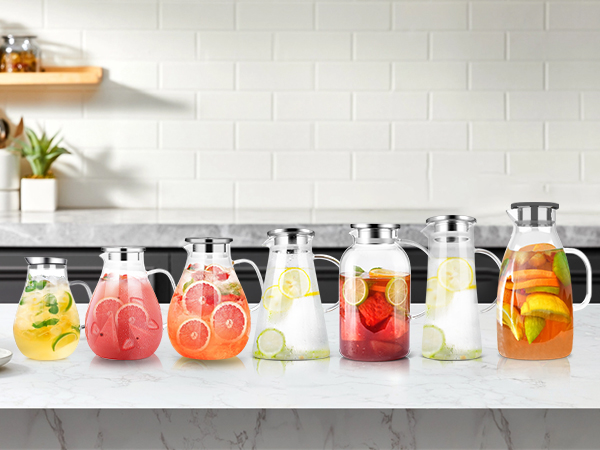 glass water jug