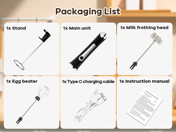 hand held milk frother