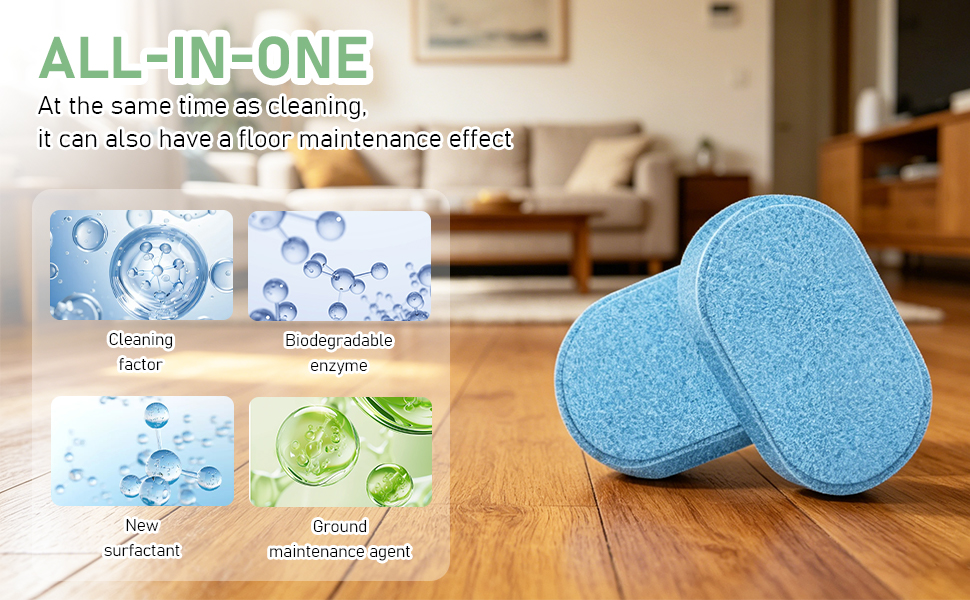 Hard Floor Cleaner Tablets,all in one