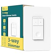 TREATLIFE 3 Way Smart Dimmer Switch, Smart Switch Compatible with Alexa and Google Assistant, 2.4...