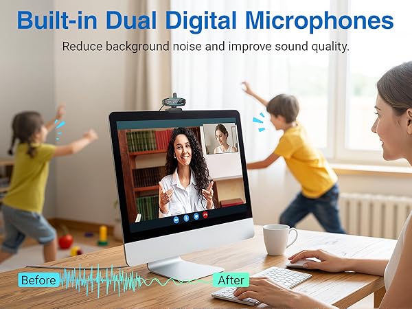 webcam with microphone