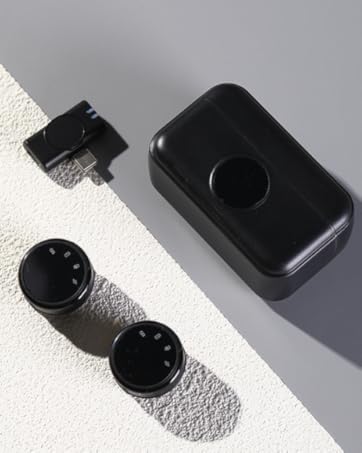 Mini Mic;Wireless Lavalier Microphone;Microphone for iphone/Android/Camera/PC;Video Recording