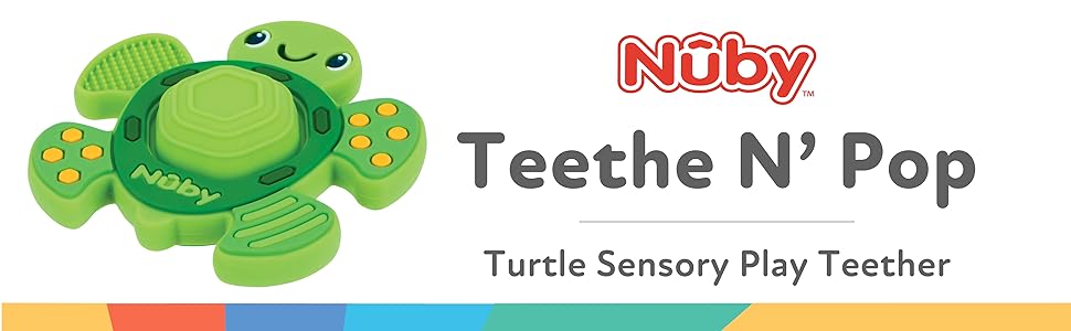 Teether, Pop Toy, Sensory Play Teether, Sensory Teether, Fidget Pop Teether, Teethe Pop, Teething