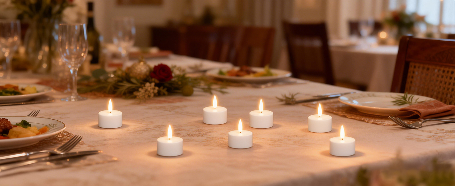 rechargeable tea lights