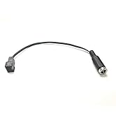 Barrel Connector (2.1MM X 5.5mm) Female to Single/Dual/Triple 3pin Fan Adapter 7.5" (One Fan)